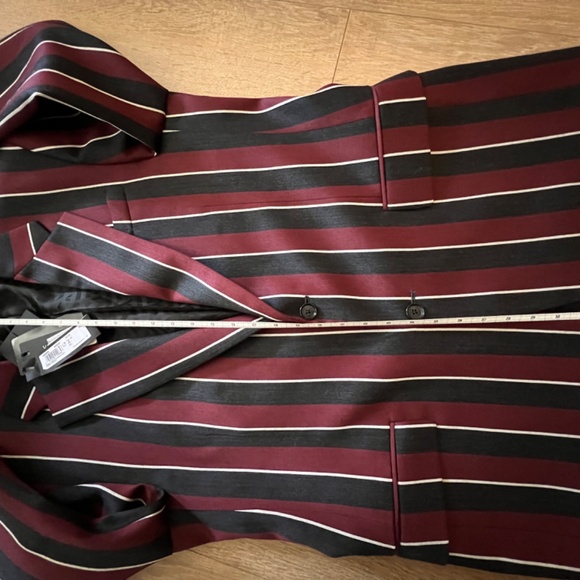 new VERSACE  RUNWAY WOOL SUIT 23ss  blazer pants sz48 US38 - Picture 13 of 16